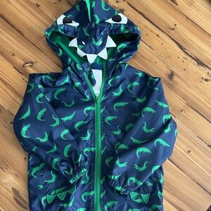 Little Rebels Kids' Green and Navy Jacket